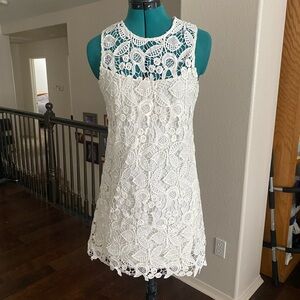 NWOT WAYF White Lace dress size S
